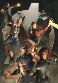 MARVEL- LES AVENGERS - PUZZLE COMPACT 1000 PIECES