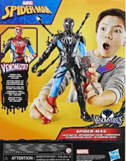 MARVEL SPIDER-MAN - FIGURINE VENOMVERSUS SPIDER-MAN METAMORPHOSE LIQUIDE