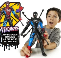 MARVEL SPIDER-MAN - FIGURINE VENOMVERSUS SPIDER-MAN METAMORPHOSE LIQUIDE