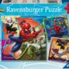 MARVEL SPIDER-MAN - PUZZ 3X49 PIECESATTAQUE SPECIALE