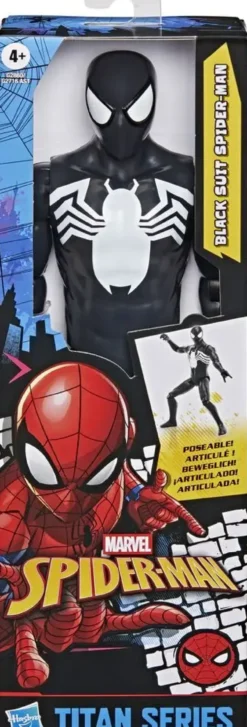 MARVEL SPIDER-MAN TITAN SERIES SPIDER-MAN EN COSTUME NOIR