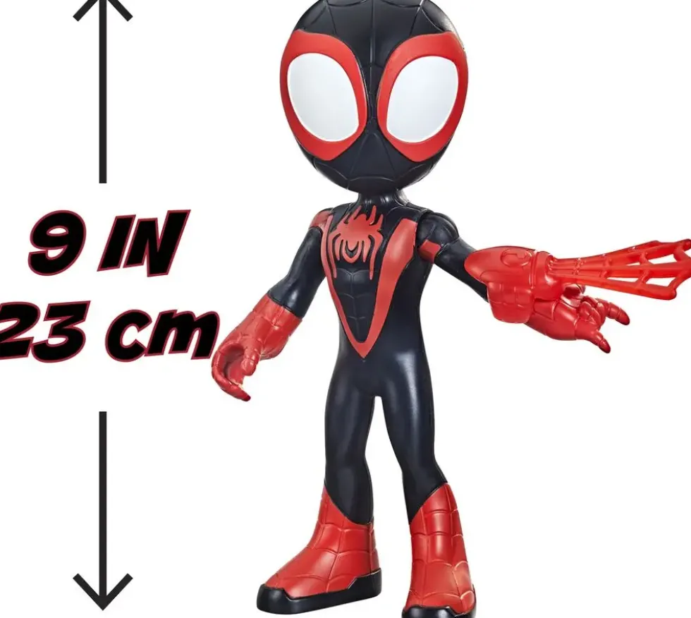 MARVEL SPIDEY ET SES AMIS EXTRANSFORMERS ORDINAIRES GRANDE FIGURINE MILES MORALES : SPIDER-MAN