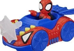 MARVEL SPIDEY ET SES AMIS EXTRANSFORMERS ORDINAIRES ARACHNO-BOLIDE DE SPIDEY