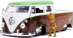 1/24 MARVEL VOLKSWAGEN BUS W-GROOT FIGURE BROWN 1963