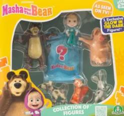 MASHA ET MICHKA - COFFRET 7 FIGURINES