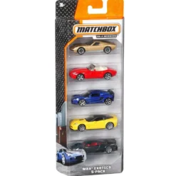 MATCHBOX - PACK 5 VEHICULES