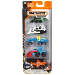MATCHBOX - PACK 5 VEHICULES