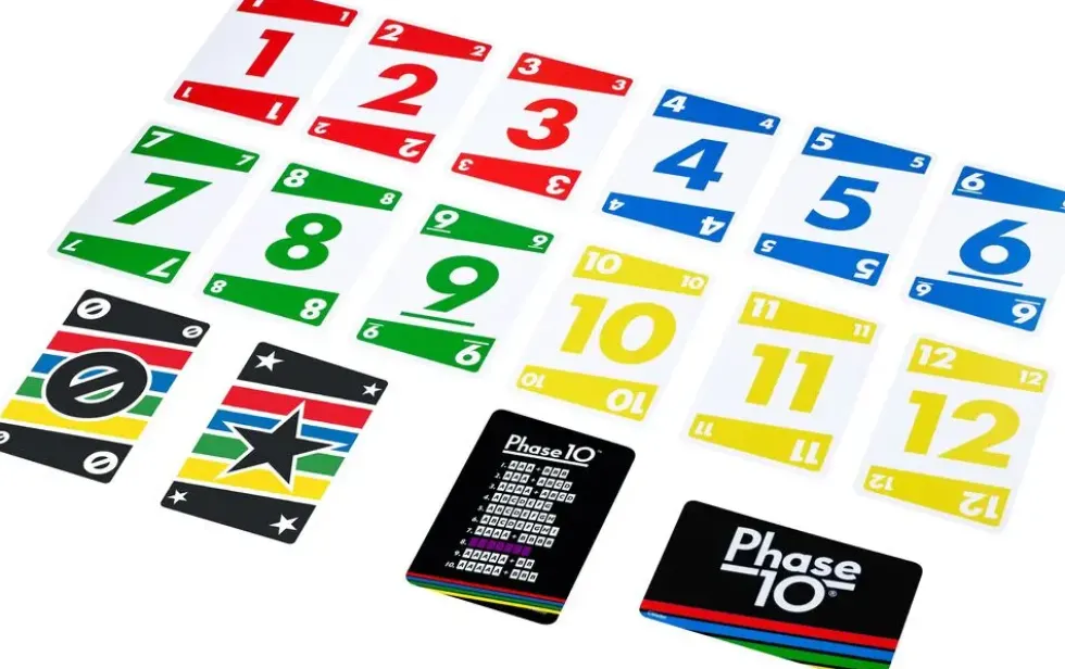 MATTEL GAMES -PHASE 10