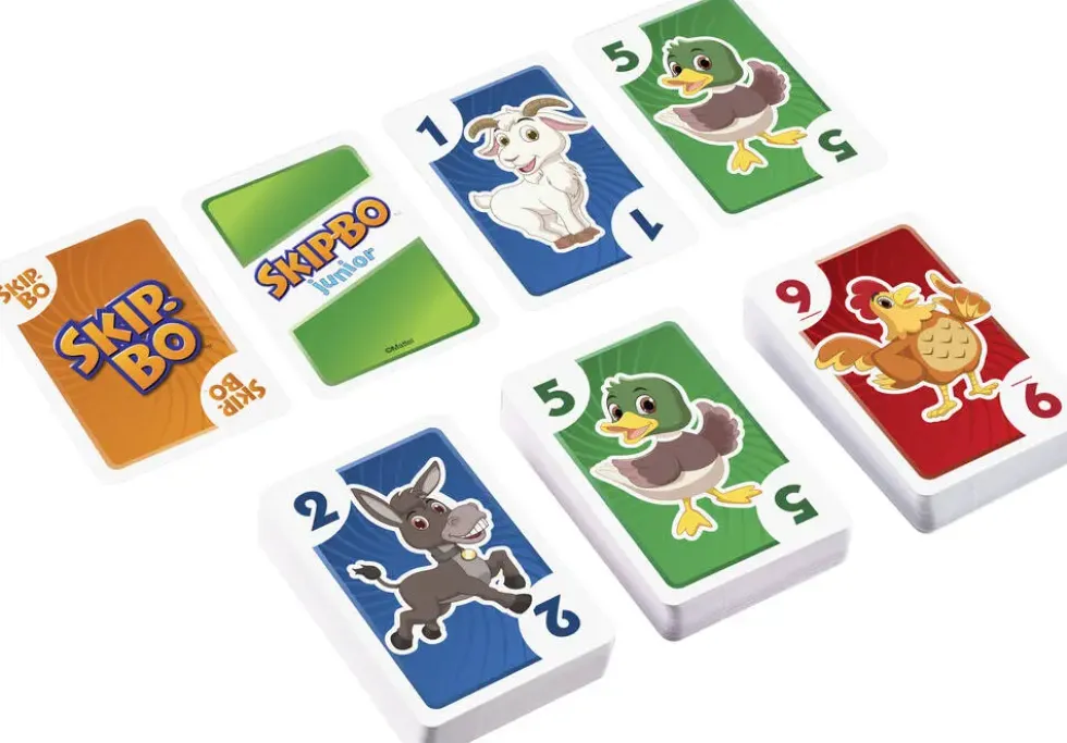 MATTEL GAMES - SKIP BO JUNIOR