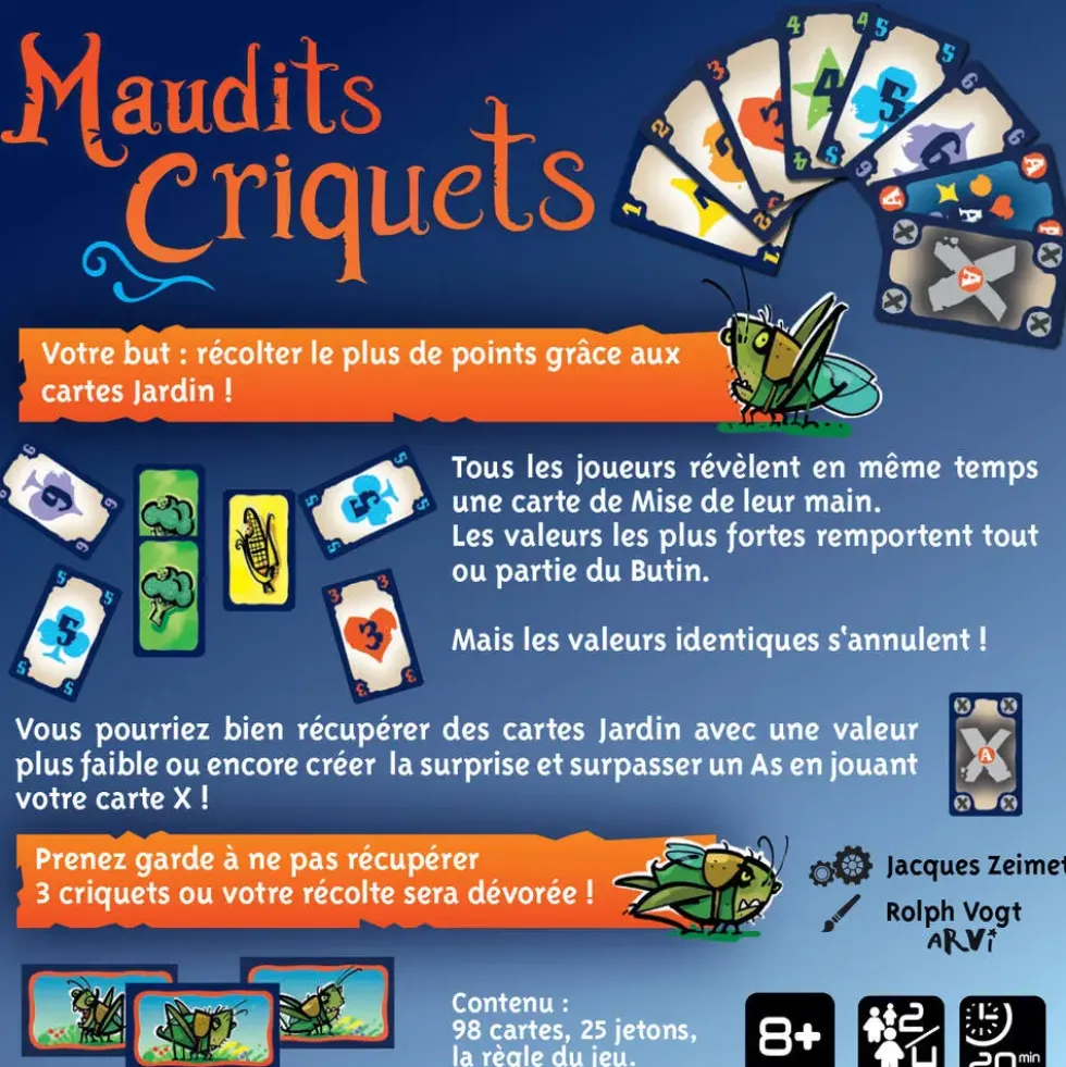 MAUDITS CRIQUETS