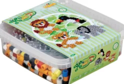 MAXI BOITE PERLES ET PLAQUE ANIMAUX