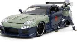 1/24 MAZDA RX-7 W -KAKASHI FIGURE BLUE HOLLYWOOD RIDES 1995