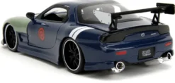 1/24 MAZDA RX-7 W -KAKASHI FIGURE BLUE HOLLYWOOD RIDES 1995