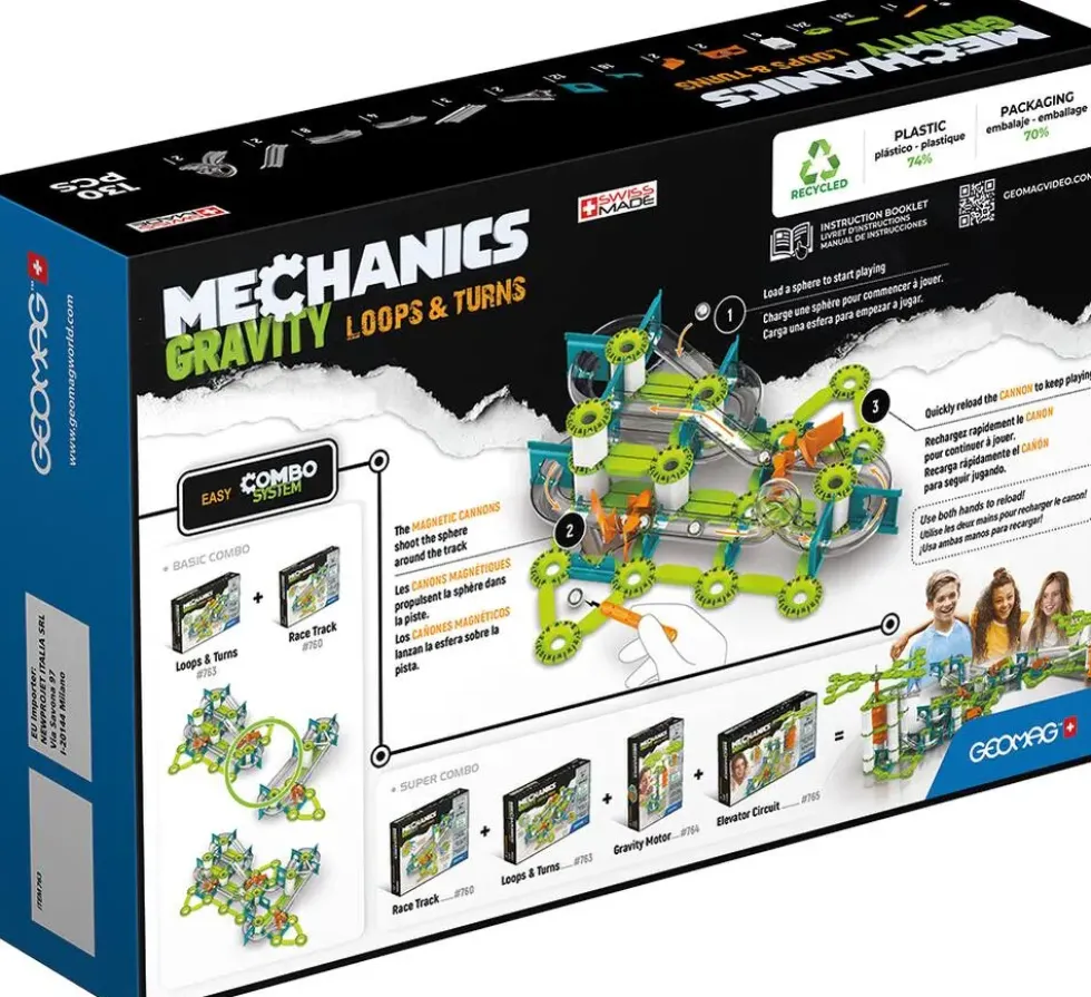 MECHANICS ECOFRIENDLY - 130 PIECES GRAVITY