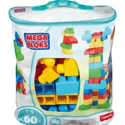 MEGA BLOKS- SAC MEDIUM CLASSIQUE 60 PIECES
