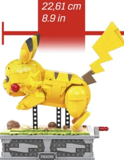 MEGA POKEMON PIKACHU EN MOUVEMENT