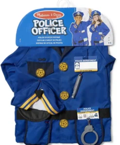 MELISSA & DOUG -DEGUISEMENT POLICIER+ ACCESSOIRESTAILLE 3 -6 ANS