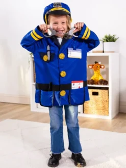 MELISSA & DOUG -DEGUISEMENT POLICIER+ ACCESSOIRESTAILLE 3 -6 ANS
