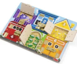 MELISSA & DOUG - PLANCHE D’ACTIVITES AVEC LOQUETS