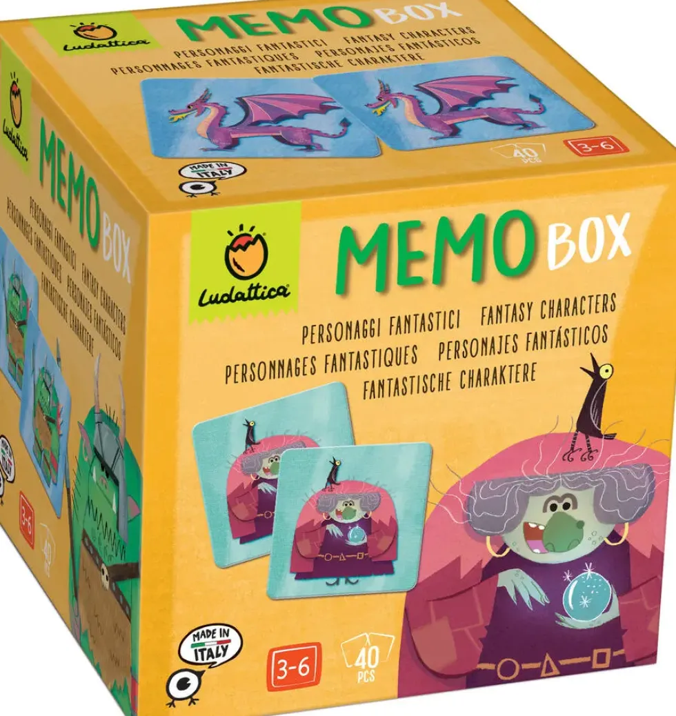 MEMOBOX - PERSONNAGES FANTASTIQUES