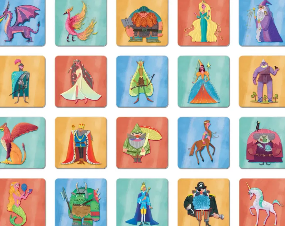 MEMOBOX - PERSONNAGES FANTASTIQUES