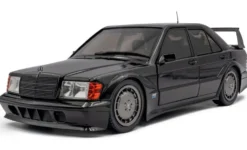 1/18 MERCEDES-BENZ 190 (W201) EVO II SOLIDO WORKS BLACK 1990