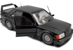 1/18 MERCEDES-BENZ 190 (W201) EVO II SOLIDO WORKS BLACK 1990