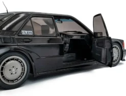1/18 MERCEDES-BENZ 190 (W201) EVO II SOLIDO WORKS BLACK 1990
