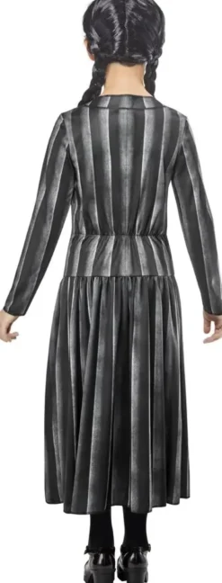 MERCREDI ADDAMSDEGUISEMENT CLASSIQUE UNIFORME TAILLE 7-8 ANS