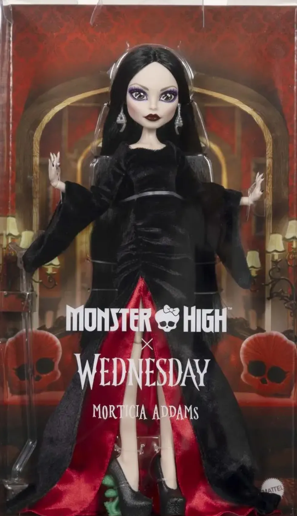MERCREDI X MONSTER HIGH - POUPEE MORTICIA ADDAMS