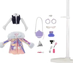MERMAZE MERMAIDZ- POUPEE SIRENE - CRYSTABELLA-THEME HIVER