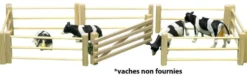 MES CLOTURES EN BOIS 6 PIECES