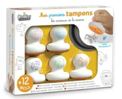 MES PREMIERS TAMPONS - ANIMAUX DE LA SAVANE