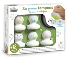 MES PREMIERS TAMPONS - LES ANIMAUX DE LA FERME