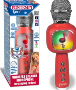 MICRO SANS FIL AVEC HAUT PARLEUR POUR CHANTER EN DUO
