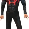 MILES MORALES SPIDERVERSE - DEGUISEMENT LUXE - TAILLE S 3-4 ANS