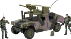 MILITAIRES AVEC HUMVEE
