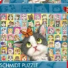 MIMIQUE DE CHAT - PUZZLE 1000 PIECES