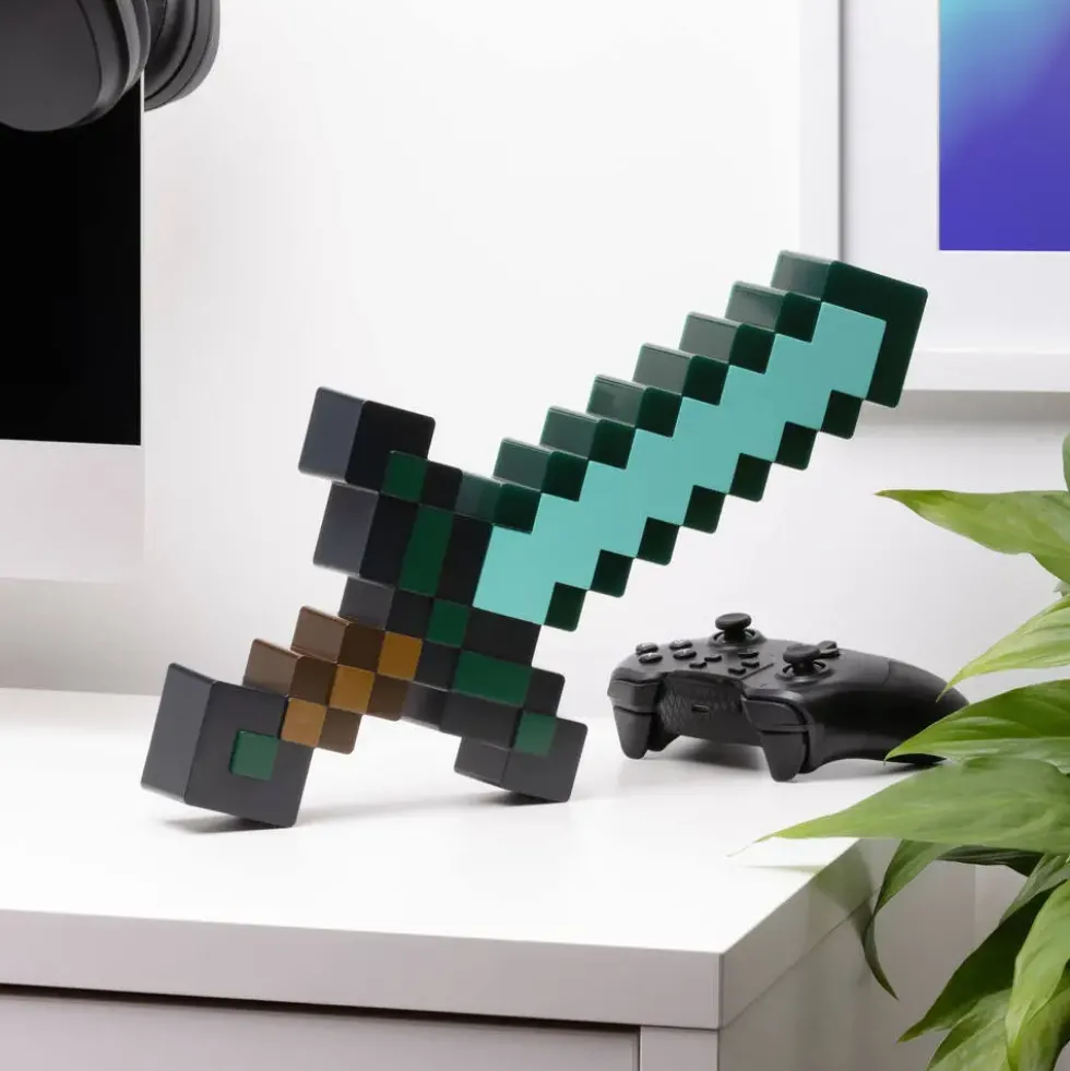 MINECRAFT - LAMPE EPEE EN DIAMANT