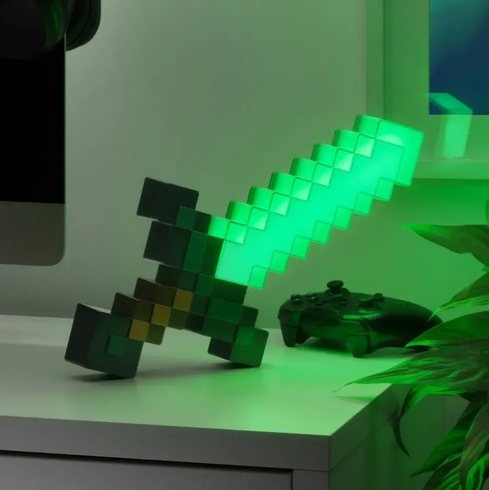 MINECRAFT - LAMPE EPEE EN DIAMANT