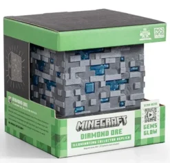 MINECRAFT - MINERAI DE DIAMANT LUMINEUX REPLIQUE COLLECTOR