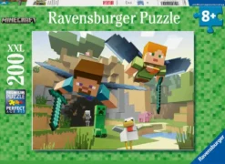 MINECRAFT - PUZZLE 200 PIECES XXLLES AVENTURES DE MINECRAFT