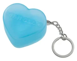 MINI GLAM COSMETIC BAUME PAILLETE CŒUR- BLEU