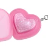 MINI GLAM COSMETIC BAUME PAILLETE CŒUR - ROSE FONCE