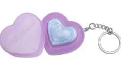 MINI GLAM COSMETIC BAUME PAILLETE CŒUR - VIOLET CLAIR