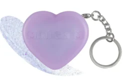 MINI GLAM COSMETIC BAUME PAILLETE CŒUR - VIOLET CLAIR