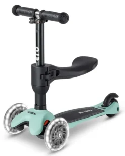 MINI MICRO 3EN1 LED TROTTINETTE 3 ROUES EVOLUTIVE 1-5 ANS