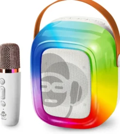 MINI SET DE KARAOKE - BLANC