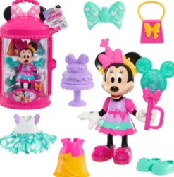 MINNIE - COFFRET FIGURINE ARTICULEE 15 CM SWEET PARTY