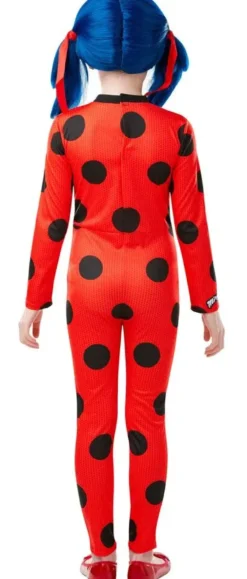MIRACULOUS - DEGUISEMENT ET PELUCHE TIKKI - TAILLE 7-8 ANS